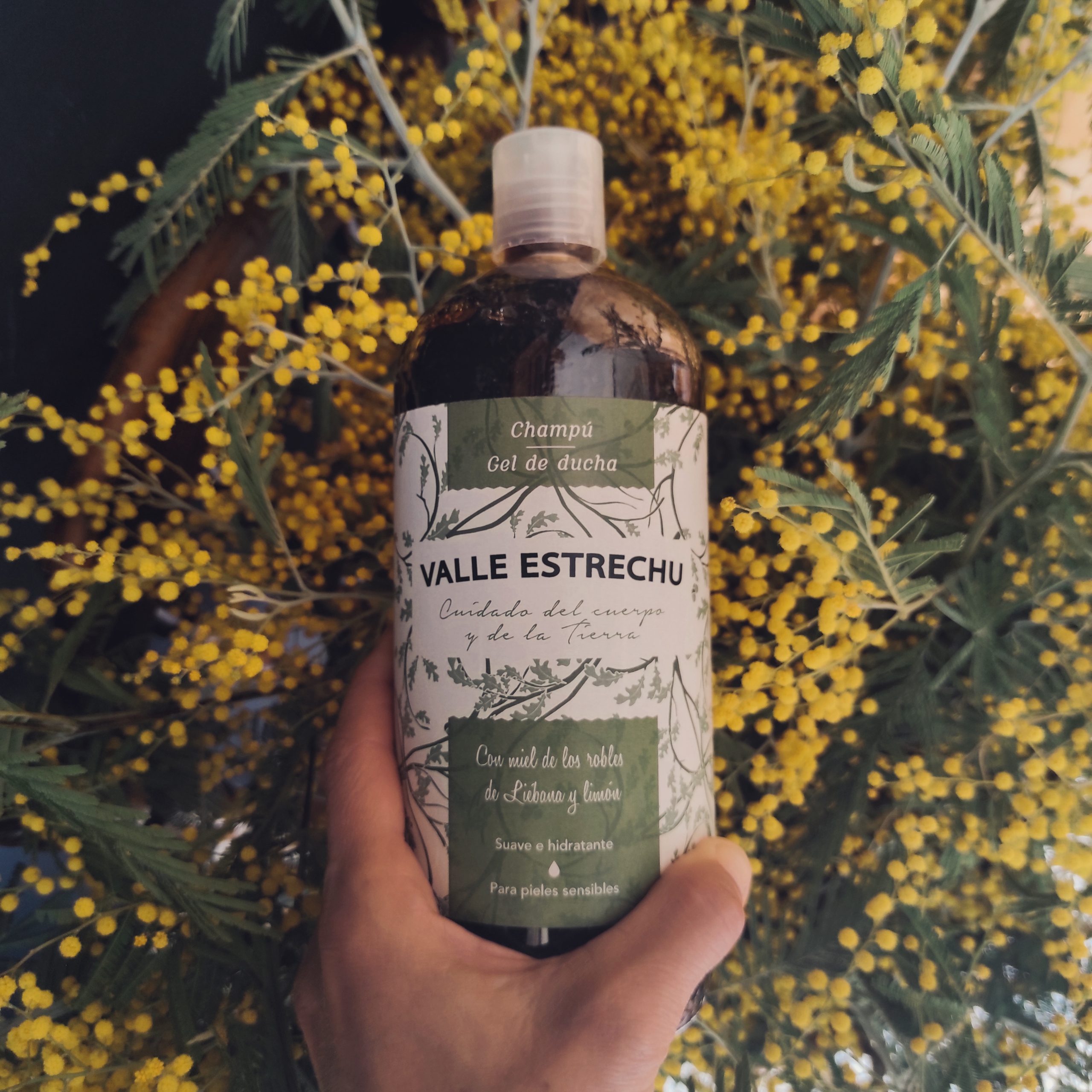 Gel/Champú de miel y limón VALLE ESTRECHU